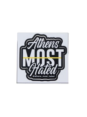 A.M.H black sticker