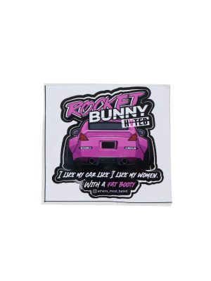 Rocket bunny sticker
